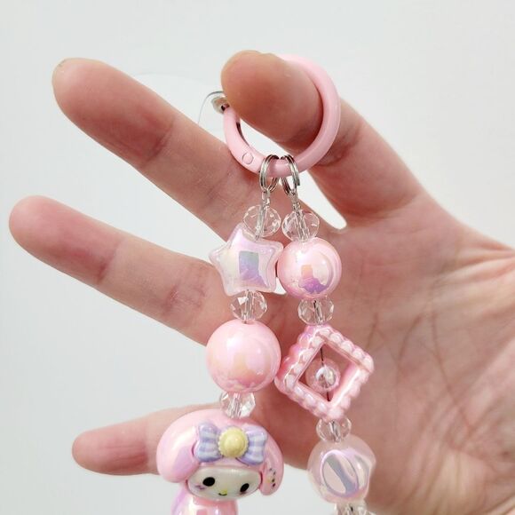 Brand New Handmade My Melody Phone Charms Keychain - Picture 6 of 8